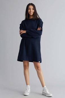 ISABELLA  - Organic Cotton Dress Navy via KOMODO