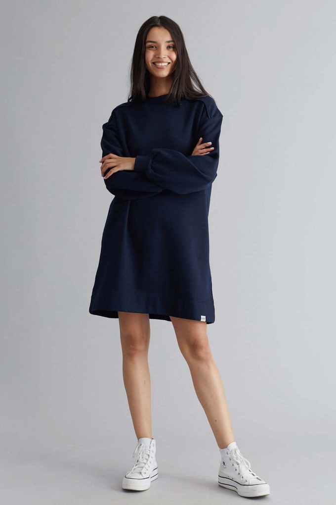 ISABELLA  - Organic Cotton Dress Navy from KOMODO