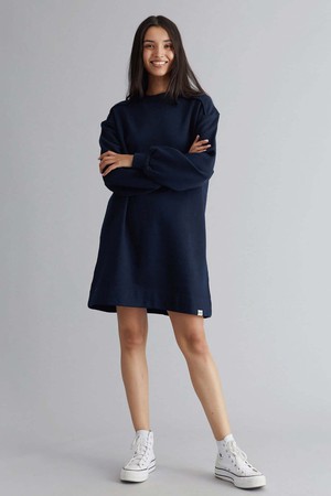 ISABELLA  - Organic Cotton Dress Navy from KOMODO