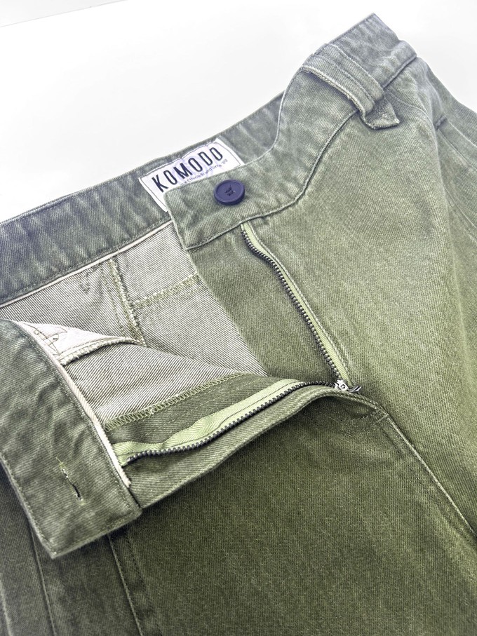 YAKA TROUSER - Green Wash from KOMODO