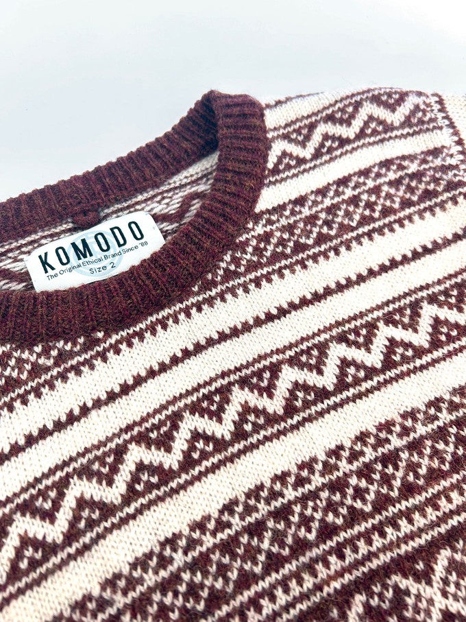 NOEL Wool Jumper - Chestnut from KOMODO