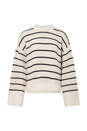 MARGOT - GOTS Organic Cotton Jumper Ivory from KOMODO