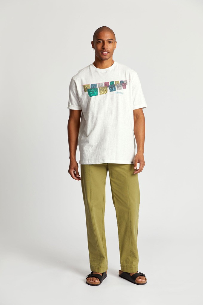 FREE TIBET Tee Organic Cotton - Off White from KOMODO