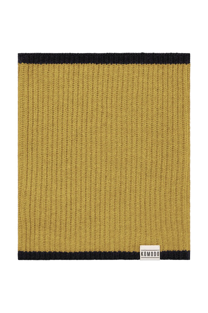 IMOGEN Merino Blend Snood - Mustard from KOMODO