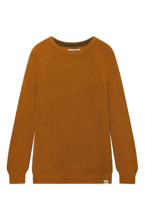 SERGIO - Womens Organic Cotton Jumper Mustard from KOMODO