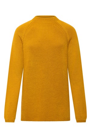 KATTY - Fine Merino Wool Jumper Mustard from KOMODO