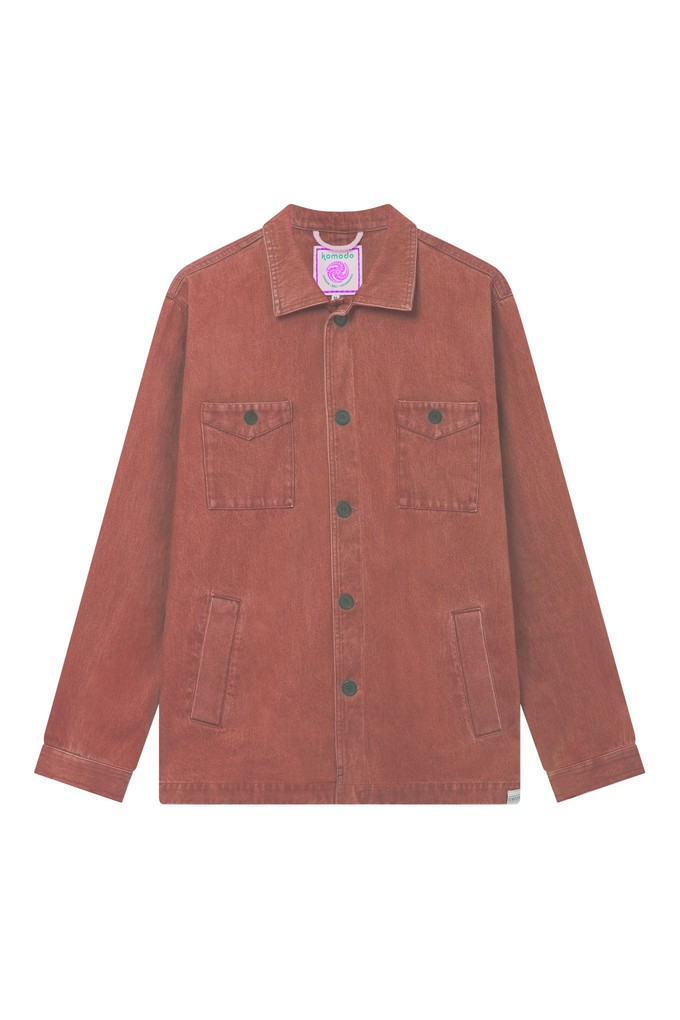 STANLEY Overshirt - Red Wash from KOMODO