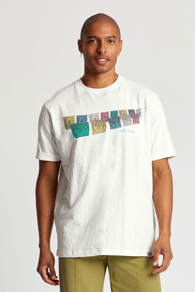 FREE TIBET Tee Organic Cotton - Off White from KOMODO