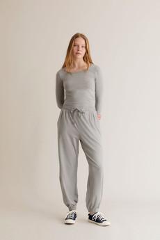 TERESA Jogger - GOTS Organic Cotton Grey via KOMODO