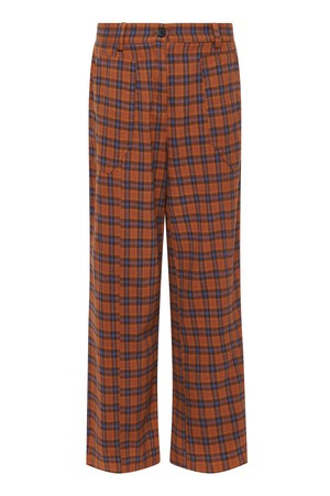 AUTUMN - Organic Cotton Check Flannel Trouser from KOMODO