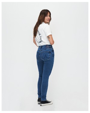 Lizzy High-Waist Super Skinny Jeans from Kuyichi