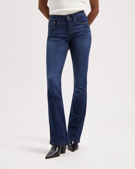 Amy Bootcut Herbal Blue from Kuyichi