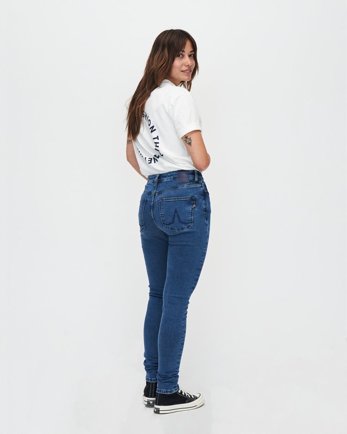 Lizzy High-Waist Super Skinny Jeans from Kuyichi