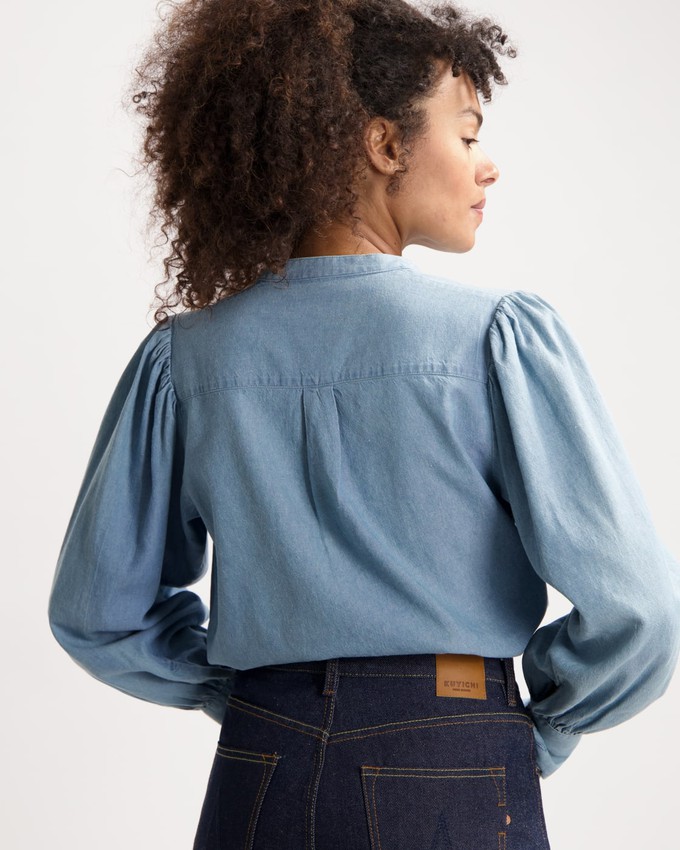 Zillah Chambray Shirt from Kuyichi