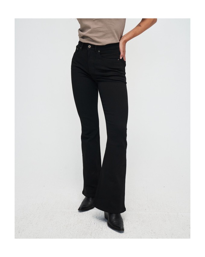 Lisette Flare Jeans Forever Black from Kuyichi