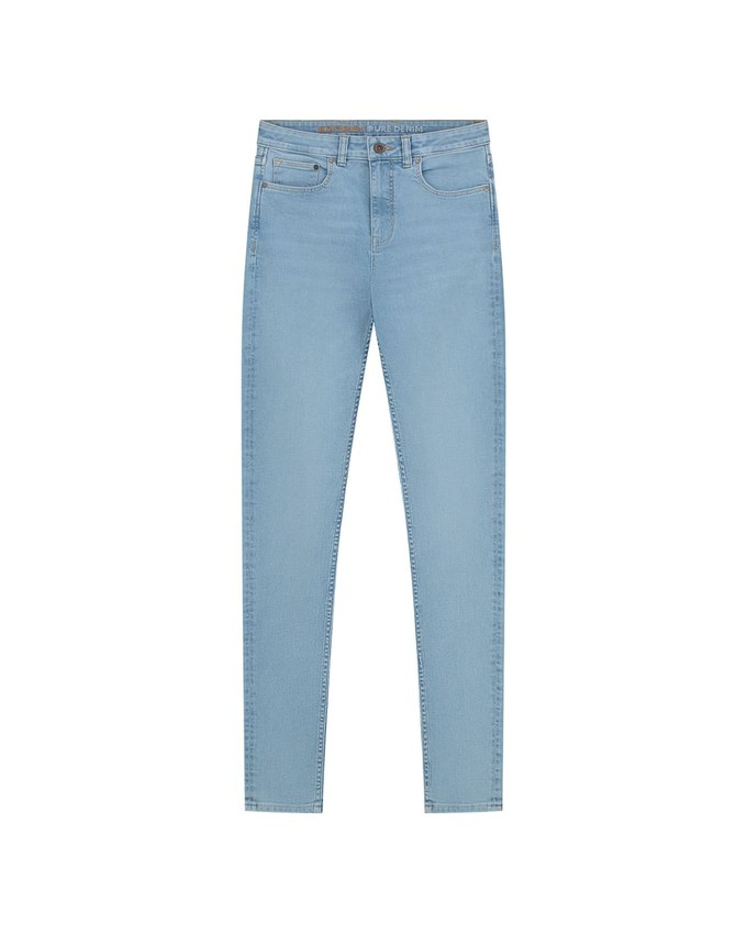 Carey High Rise Skinny Sky Blue from Kuyichi