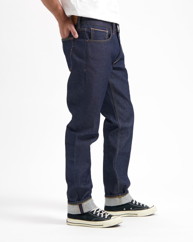 Scott Regular Fit Jeans Dry Denim Selvedge Recycled from Kuyichi