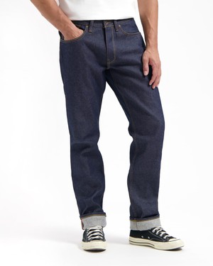 Scott Regular Fit Jeans Dry Denim Selvedge Recycled from Kuyichi