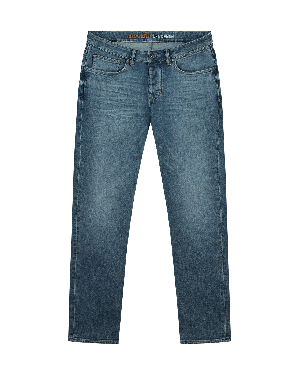 Jim Regular Slim Aged Indigo from Kuyichi