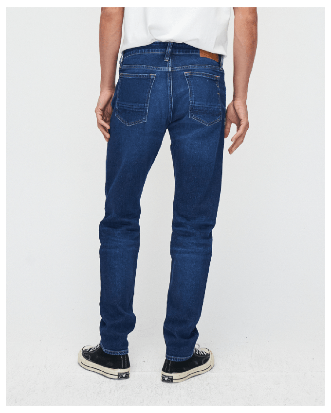 Jim Regular Slim Fit Jeans Faded Indigoblau from Kuyichi