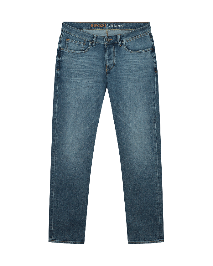 Jim Regular Slim Aged Indigo from Kuyichi