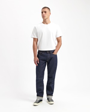 Scott Regular Fit Jeans Dry Denim Selvedge Recycled from Kuyichi