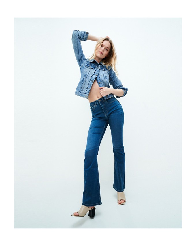 Lisette Flare Jeans Blassblau from Kuyichi