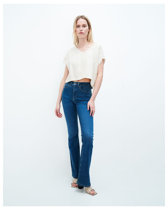 Lisette Flare Jeans Blassblau from Kuyichi