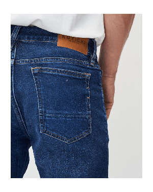 Jim Regular Slim Fit Jeans Faded Indigoblau from Kuyichi