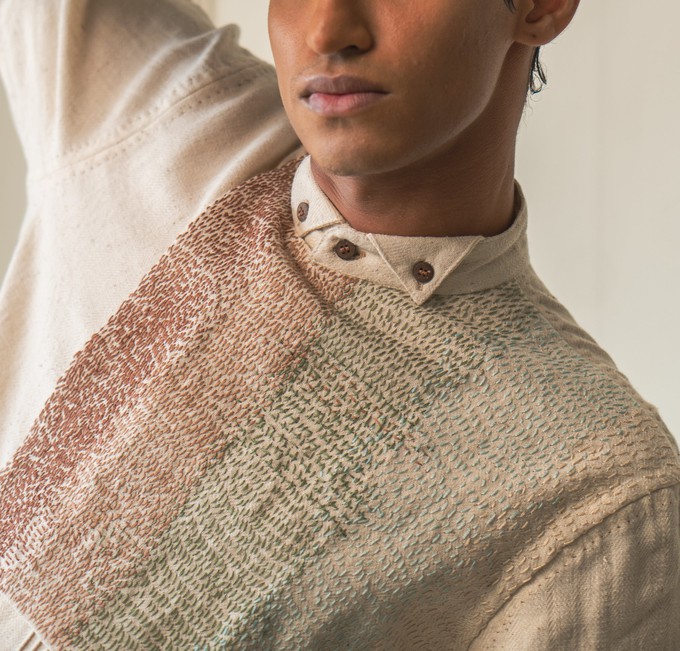 Materiality Extra Flap Shirt from Lafaani