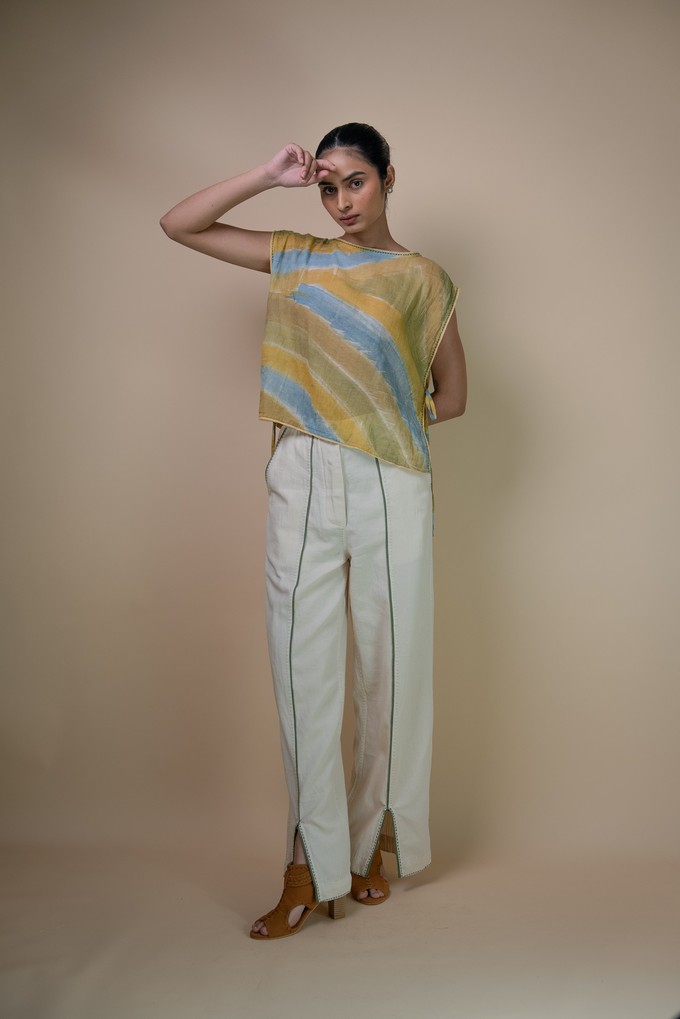 Meadows Unisex Front Slit Pants from Lafaani