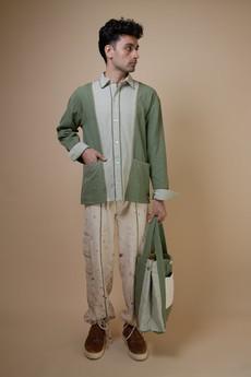 Meadows Melange Shirt via Lafaani