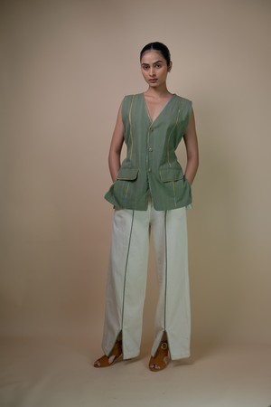 Meadows Unisex Long Vest from Lafaani