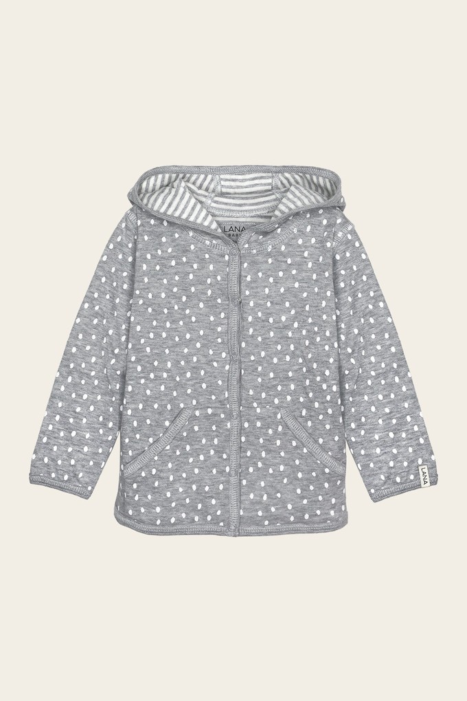 Wende-Kapuzenjacke, Modell Momo from LANA Organic