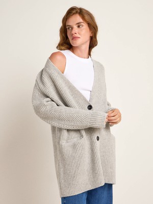 Lange Strickjacke (GOTS) from LANIUS