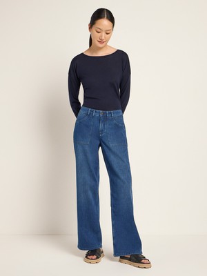 Relaxed Jeans mit aufgesetzten Taschen (GOTS) from LANIUS