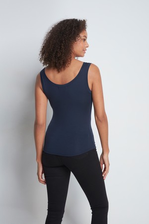 Sleeveless Micro Modal Vest Top from Lavender Hill Clothing