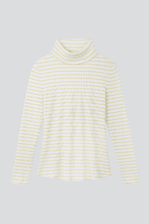 Striped Roll Neck from Lavender Hill Clothing