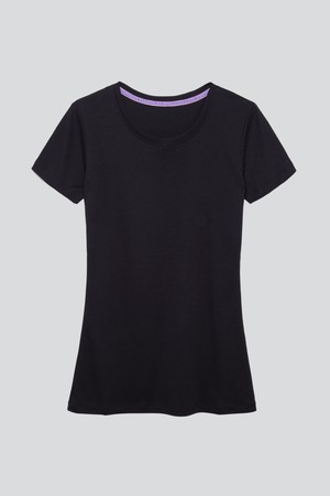 Short Sleeve Crew Neck Cotton Modal Blend T-shirt from Lavender Hill Clothing