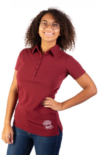 LT-Function Bioaktiv Polo Burgundy Women from Life-Tree