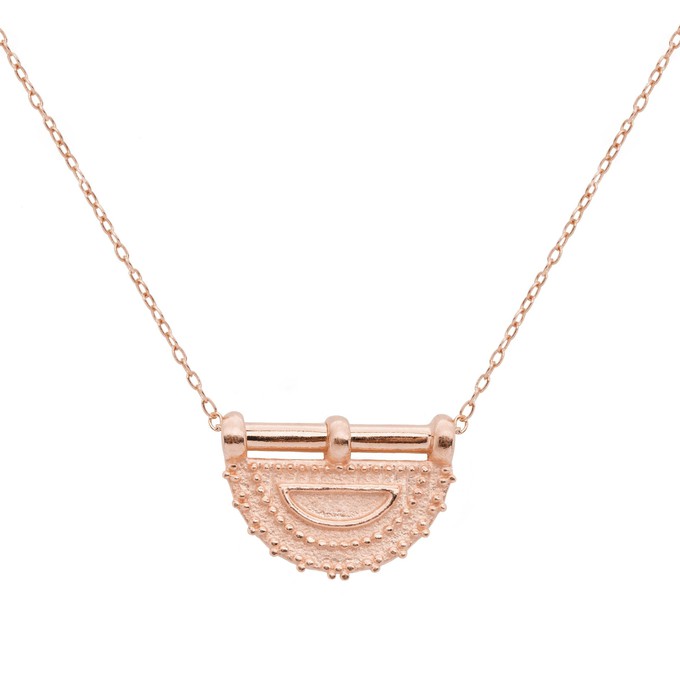 Half Moon Pendant Rose Gold from Loft & Daughter