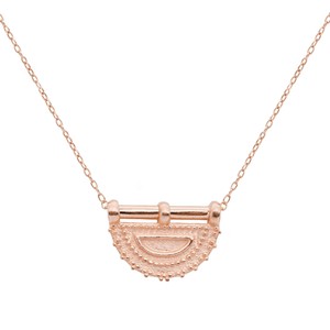 Half Moon Pendant Rose Gold from Loft & Daughter