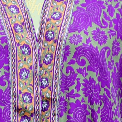 If Saris Could Talk Maxi Kimono- Rambagh Palace from Loft & Daughter