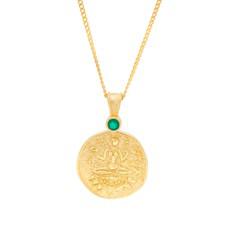 Lakshmi Coin Pendant via Loft & Daughter