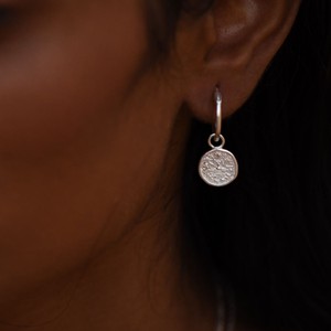 Baby Lakshmi Hoops Silver from Loft & Daughter