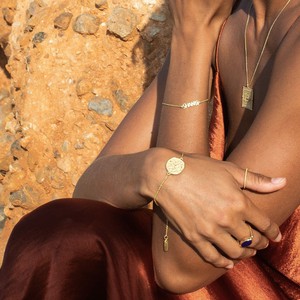 Lakshmi Coin Bracelet from Loft & Daughter