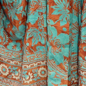 If Saris Could Talk Maxi Kimono- Desert Garden from Loft & Daughter