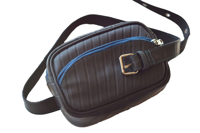 Unisex Bum Bag-Recycled Tyre from Lost in Samsara