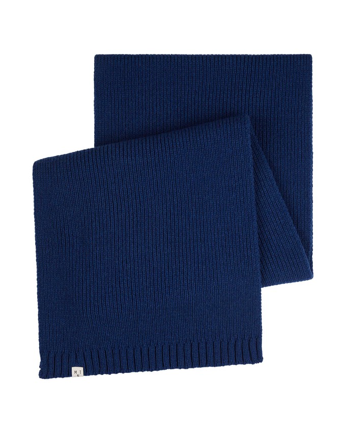 Knit Scarf royal blue from Matona