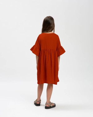 Volant Dress brick from Matona